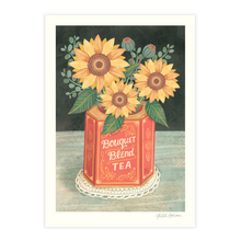 Load image into Gallery viewer, Sunflower Bouquet A4 Print