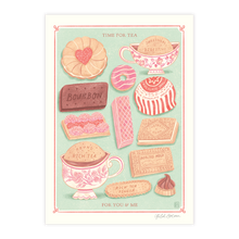 Load image into Gallery viewer, Time for Tea, for You & Me A4 Print