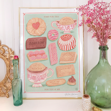 Load image into Gallery viewer, Time for Tea, for You & Me A4 Print