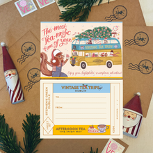 Load image into Gallery viewer, Vintage Tea Trips Exclusive Christmas Gift Set
