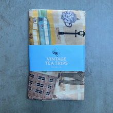 Load image into Gallery viewer, Vintage Tea Trips Dublin Print Tea Towel
