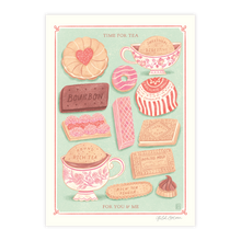 Load image into Gallery viewer, Time for Tea, for You &amp; Me A4 Print
