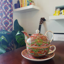 Load image into Gallery viewer, William Morris Strawberry Thief Tea for One
